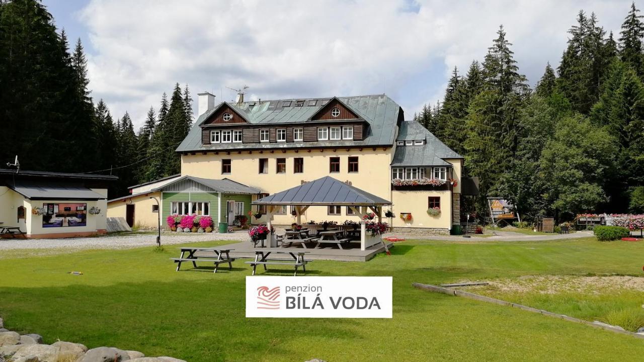 Penzion Bila Voda ハルラホフ エクステリア 写真