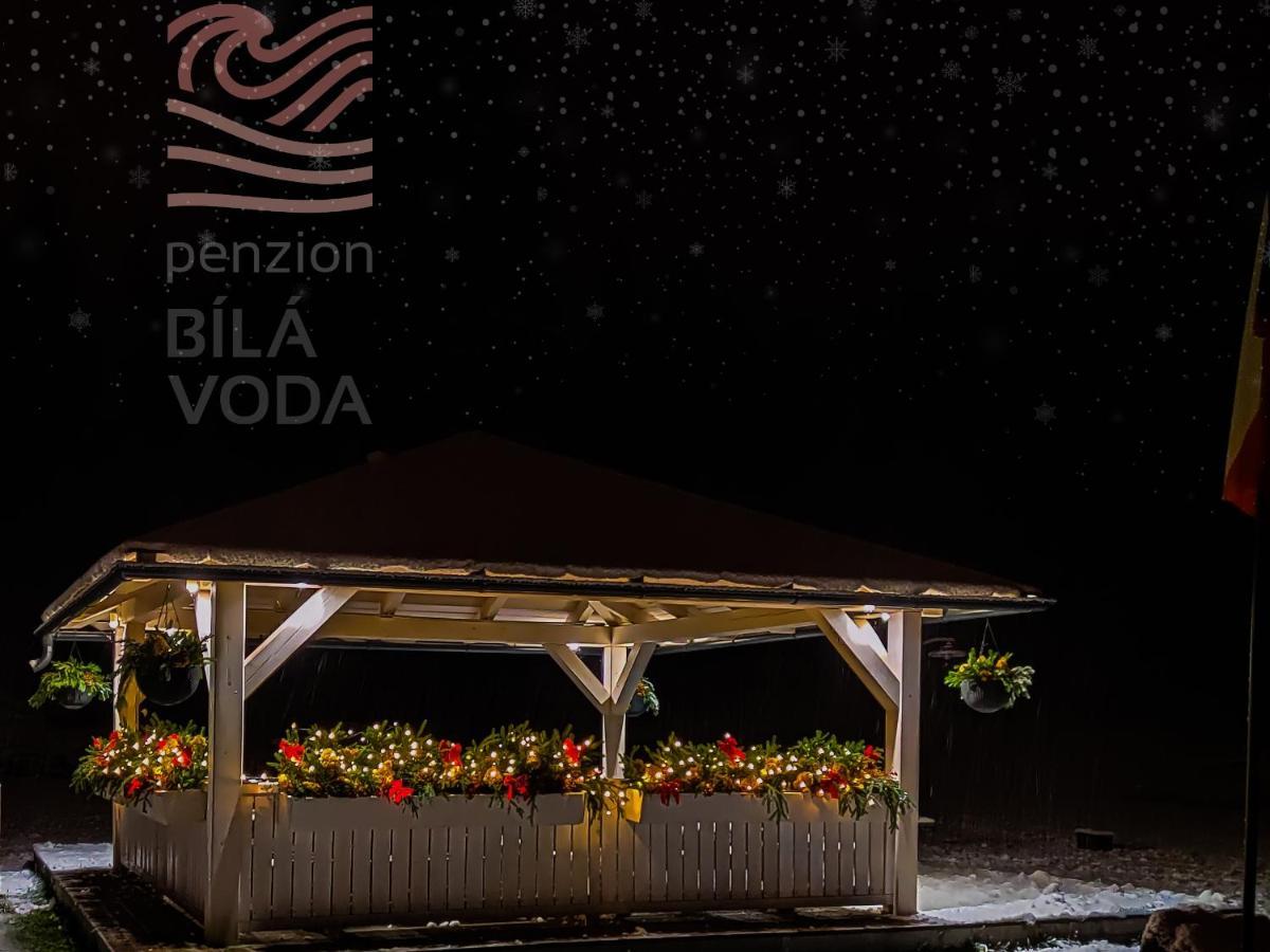 Penzion Bila Voda ハルラホフ エクステリア 写真